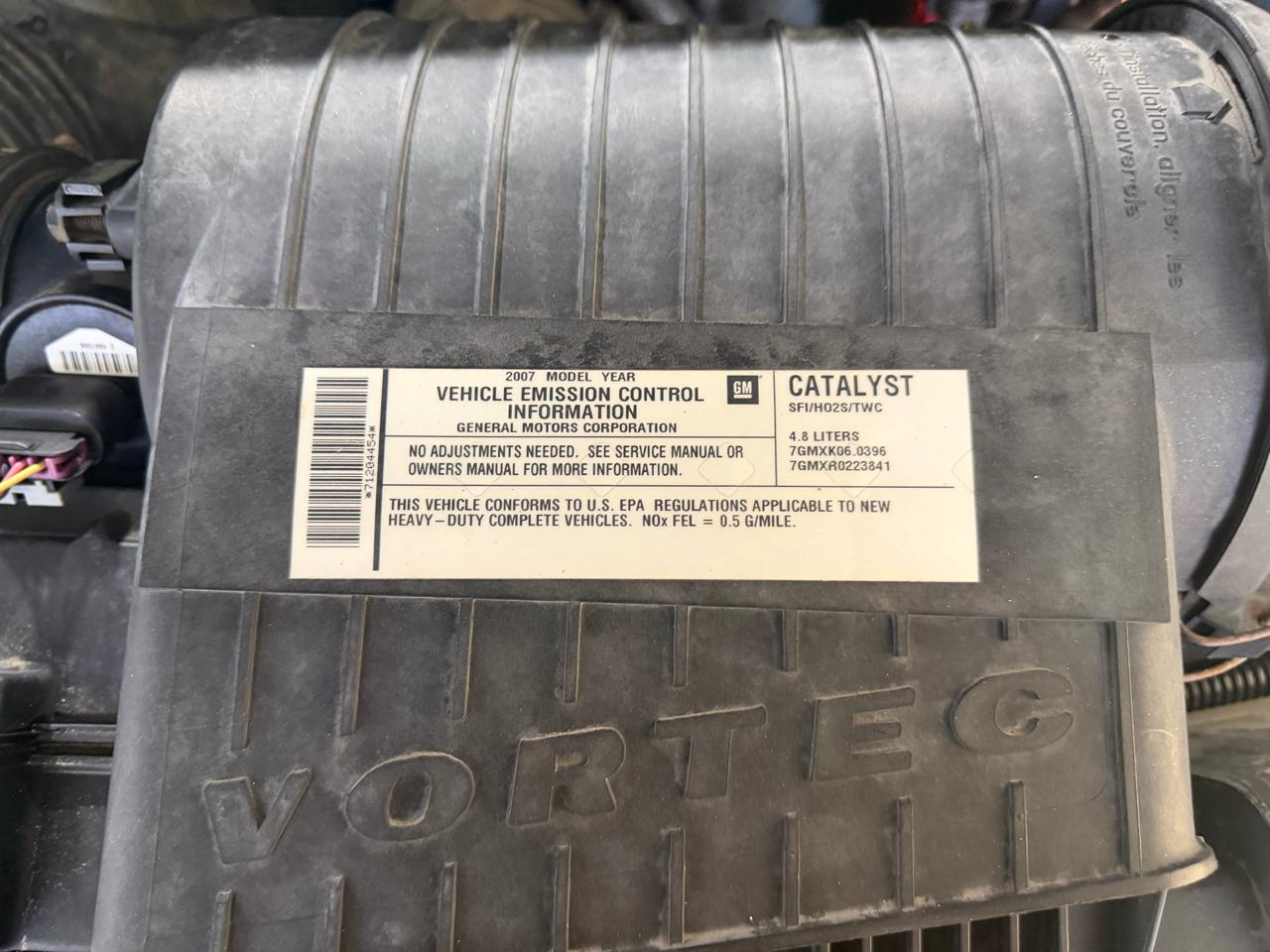 Chevrolet Express Cargo Van RWD 2500 155" 2007