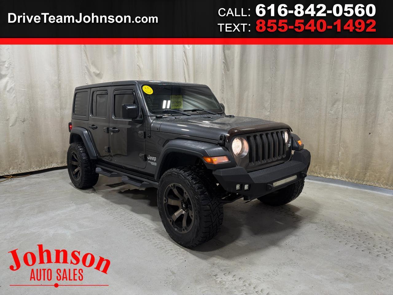 Jeep Wrangler Unlimited Sport S 4x4 2018