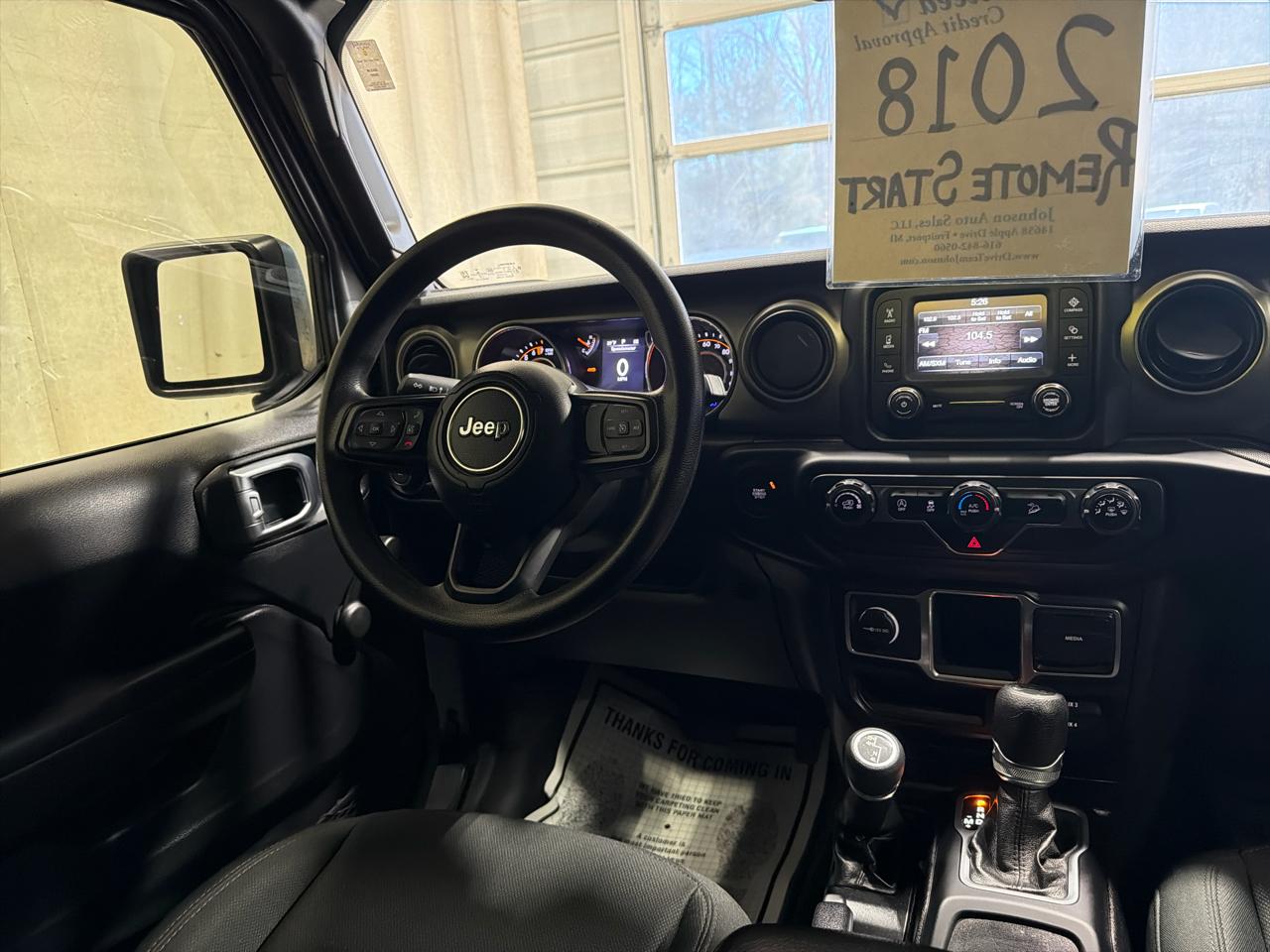 Jeep Wrangler Unlimited Sport 4x4 2018