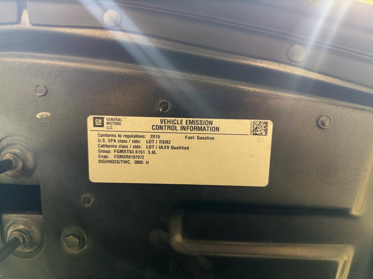 Chevrolet Traverse FWD 4dr LT w/1LT 2015