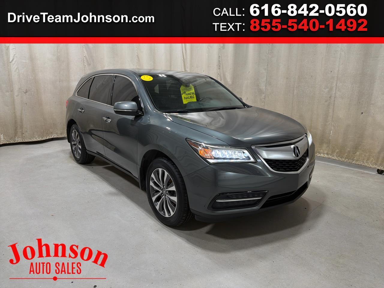 2015 Acura MDX FWD 4dr Tech Pkg