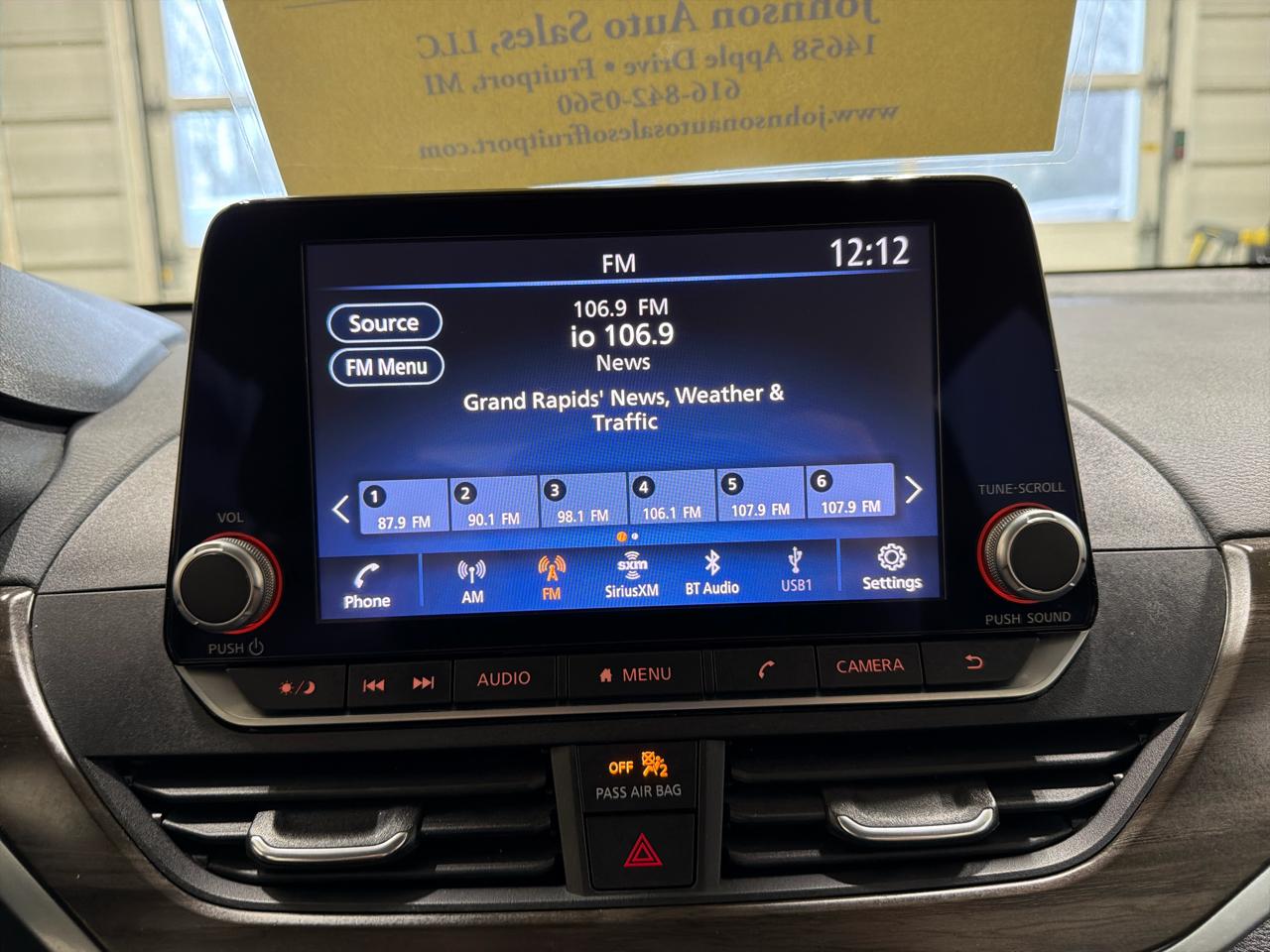 Nissan Altima 2.5 SV AWD Sedan 2023