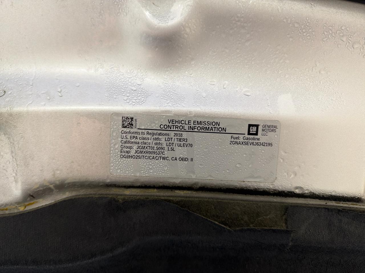 Chevrolet Equinox AWD 4dr LT w/1LT 2018