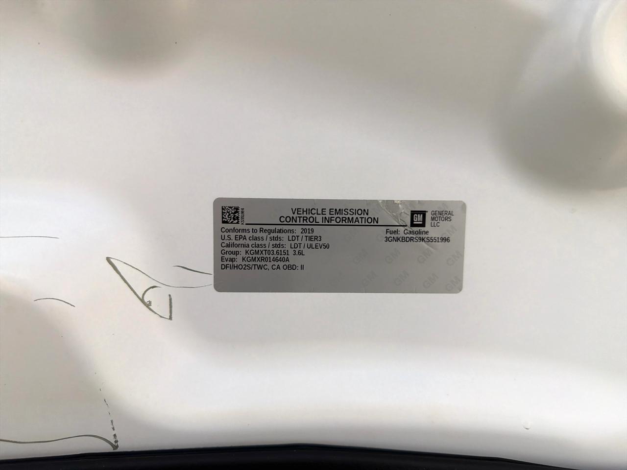 Chevrolet Blazer FWD 4dr w/3LT 2019