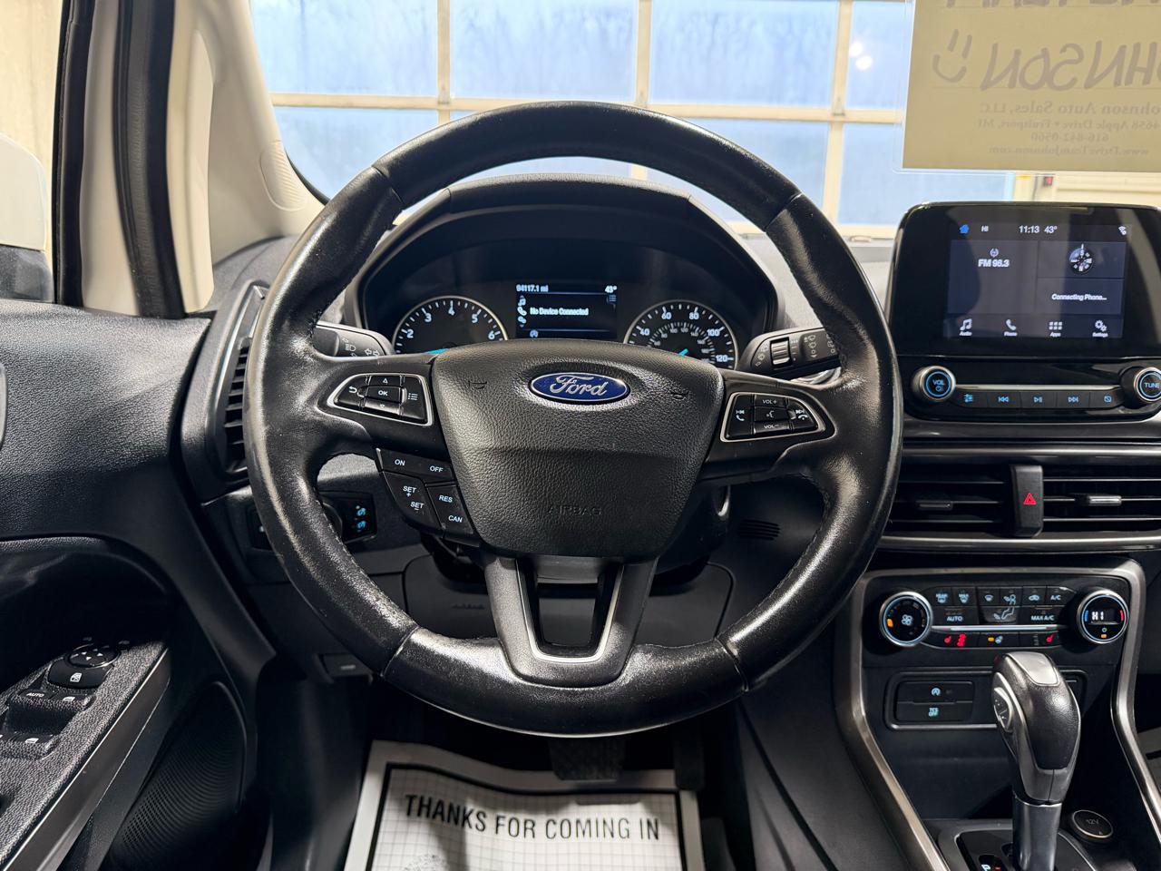 Ford EcoSport SE FWD 2018