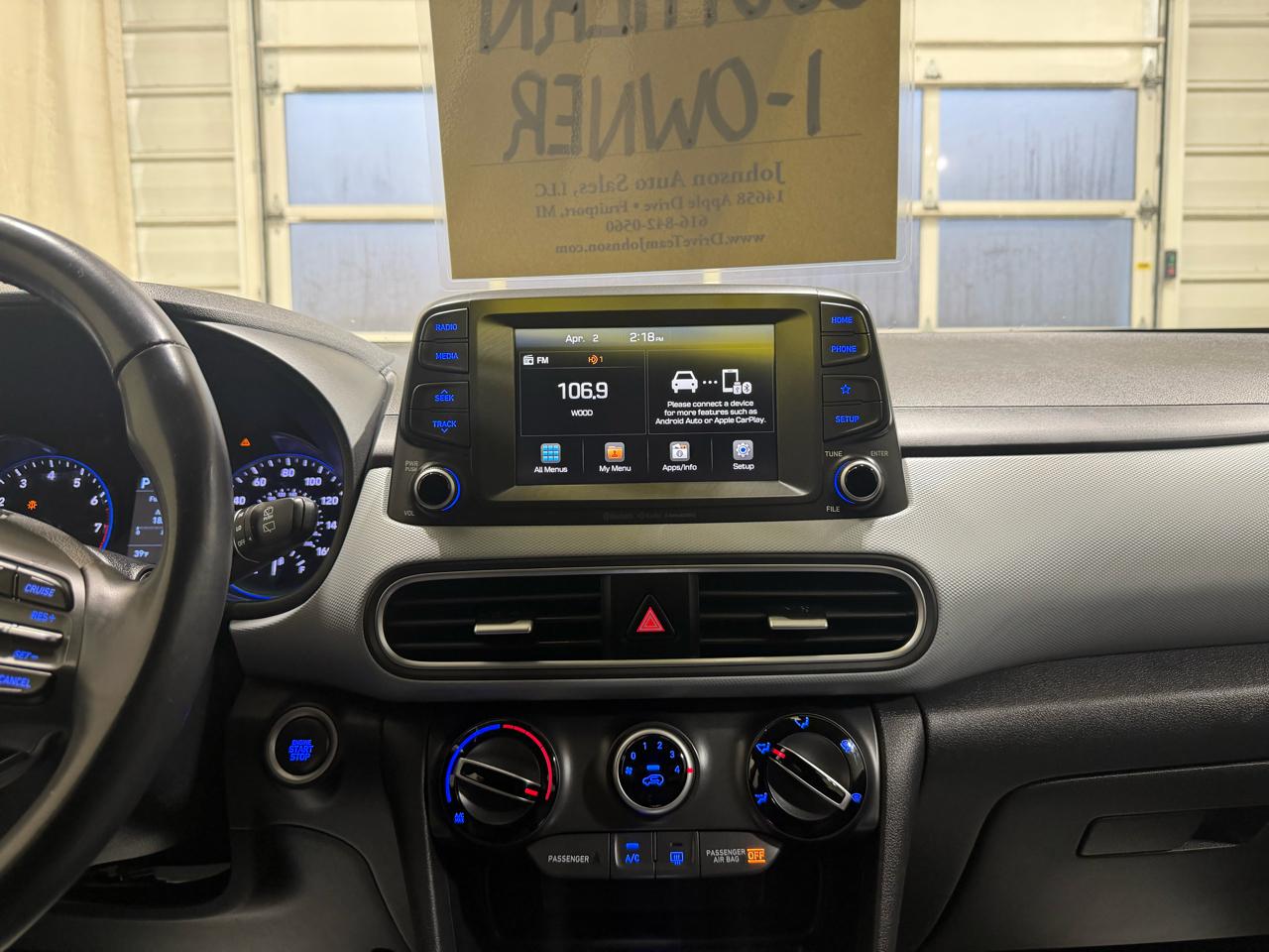 Hyundai Kona SEL Auto FWD 2020