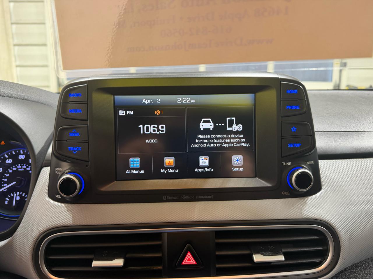 Hyundai Kona SEL Auto FWD 2020