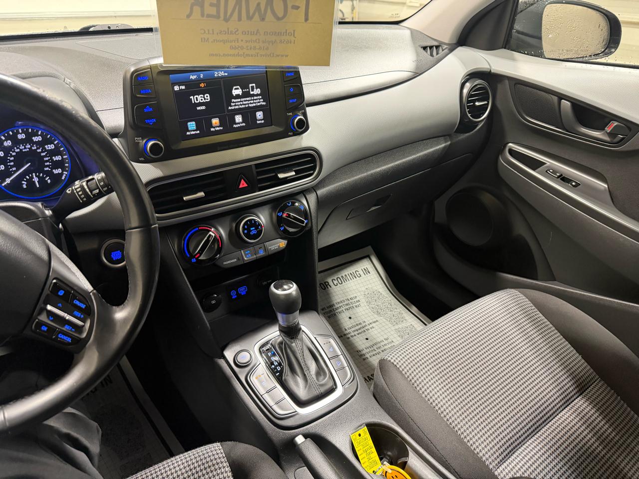 Hyundai Kona SEL Auto FWD 2020