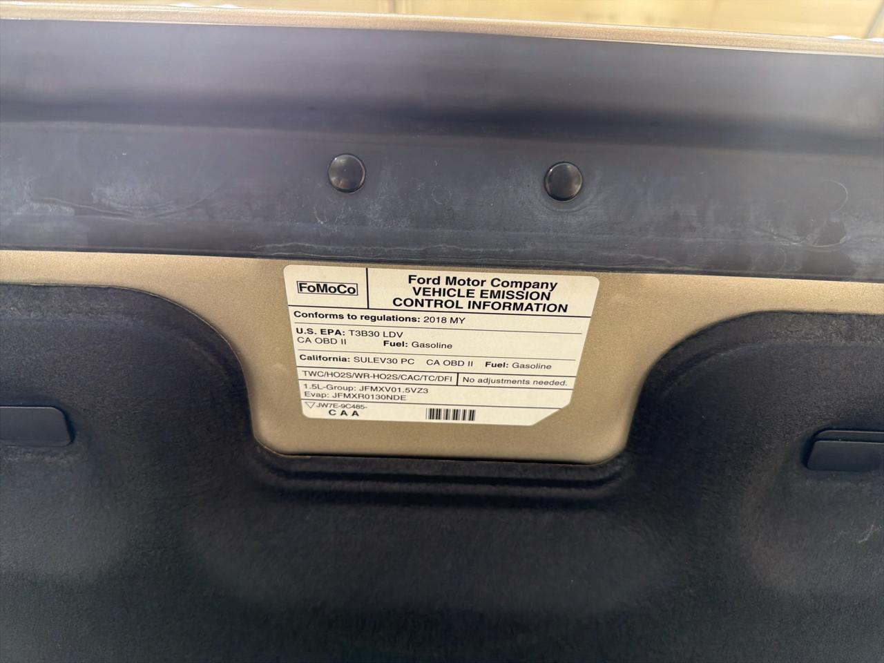 Ford Fusion SE FWD 2018