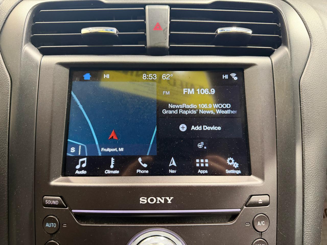 Ford Fusion SPORT AWD 2017