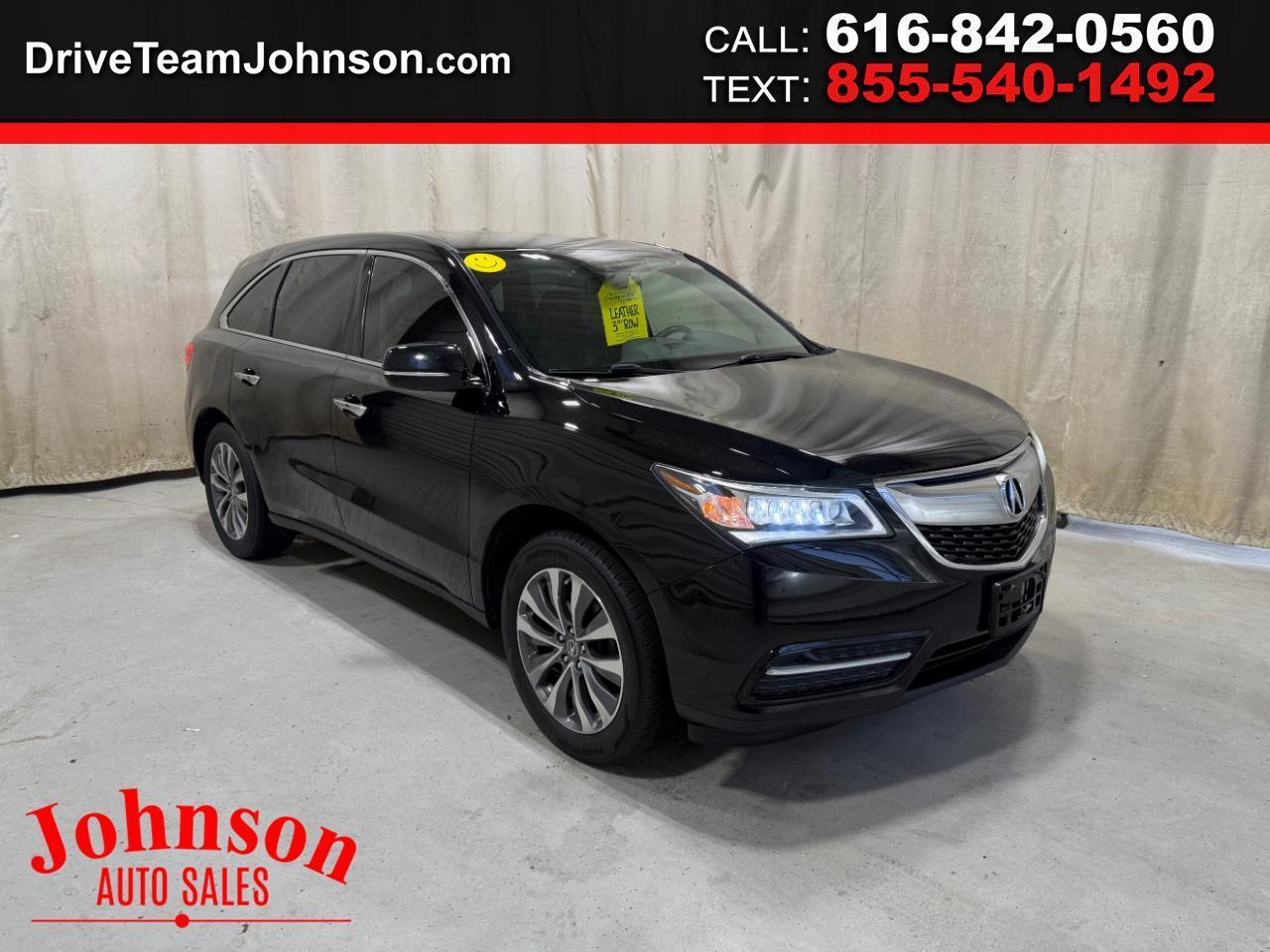 2015 Acura MDX FWD 4dr Tech Pkg