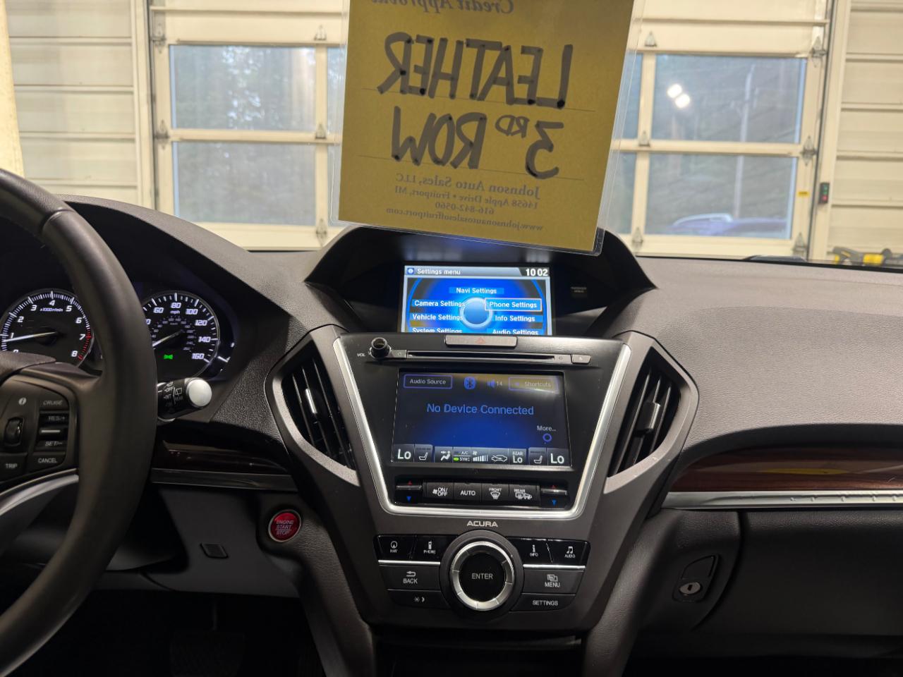 Acura MDX FWD 4dr Tech Pkg 2015