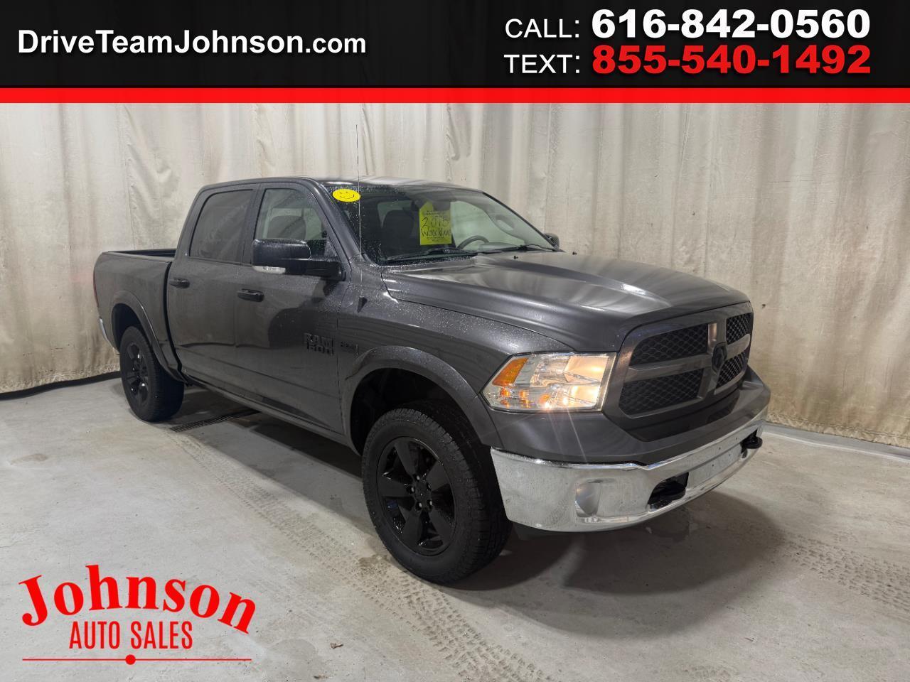 2015 RAM 1500 4WD Crew Cab 140.5" Outdoorsman