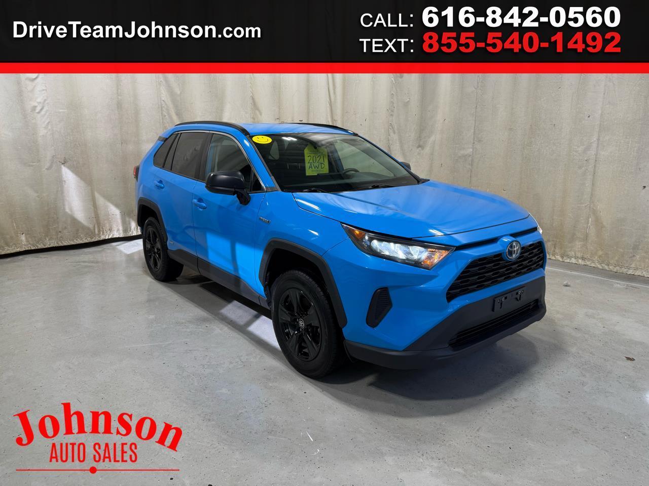 Toyota RAV4 Hybrid LE AWD (Natl) *Ltd Avail* 2021