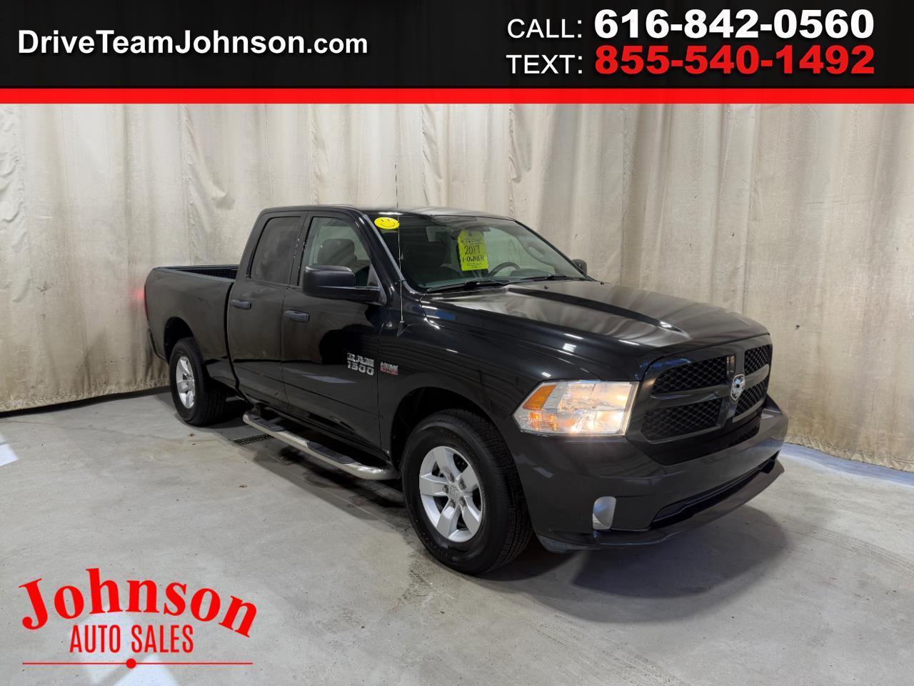 RAM 1500 Express 4x4 Quad Cab 6'4" Box 2017
