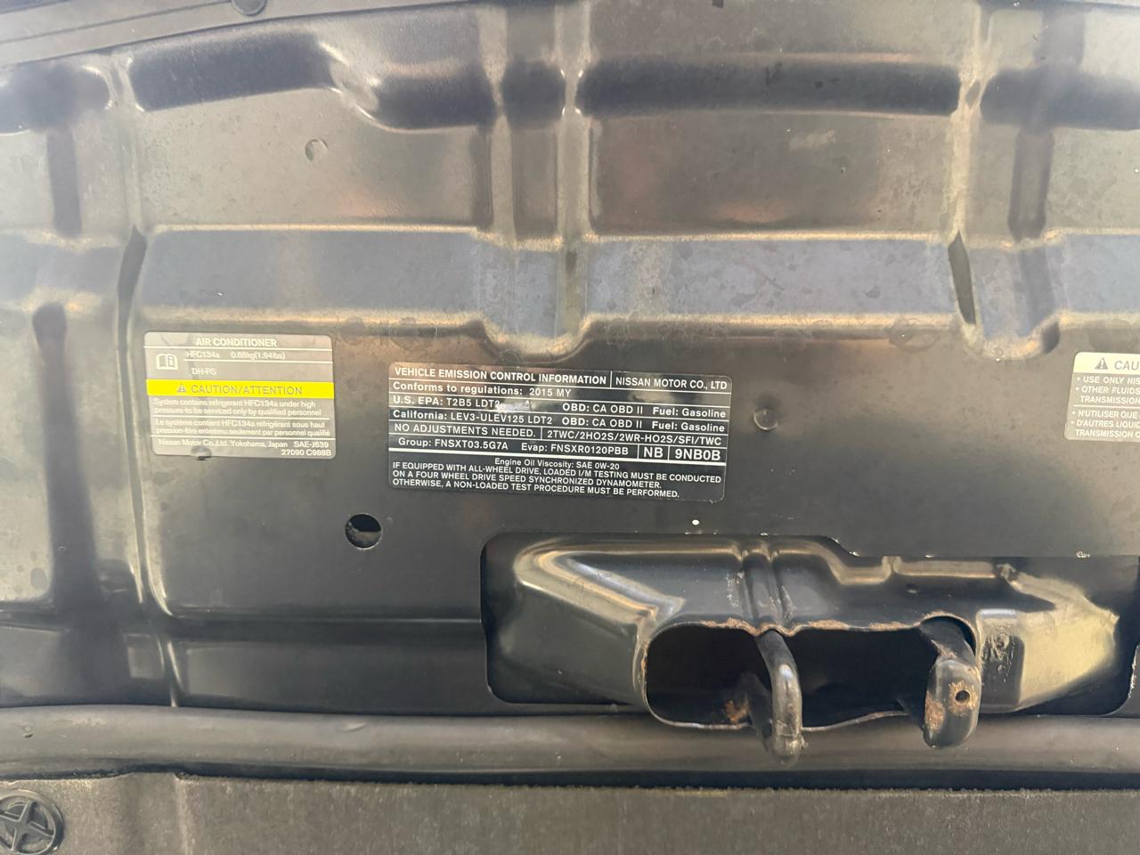 Nissan Pathfinder 2WD 4dr Platinum 2015