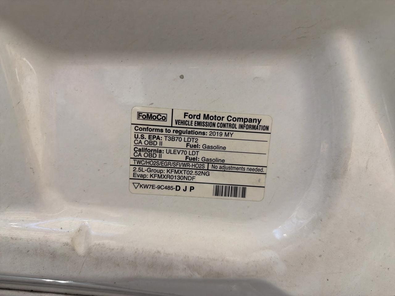 Ford Transit Connect Van XL LWB w/Rear Symmetrical Doors 2019