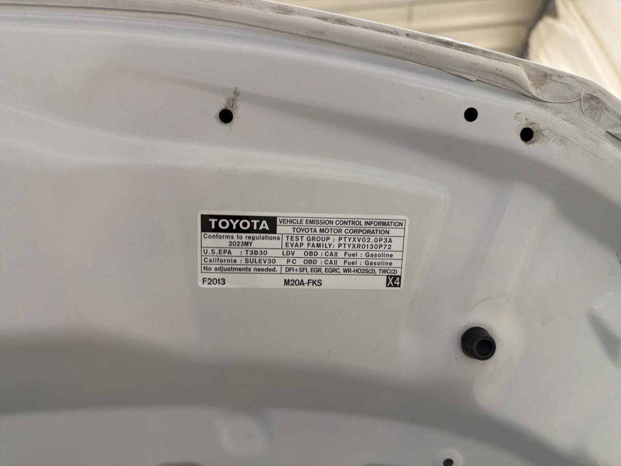 Toyota Corolla LE CVT (Natl) 2023