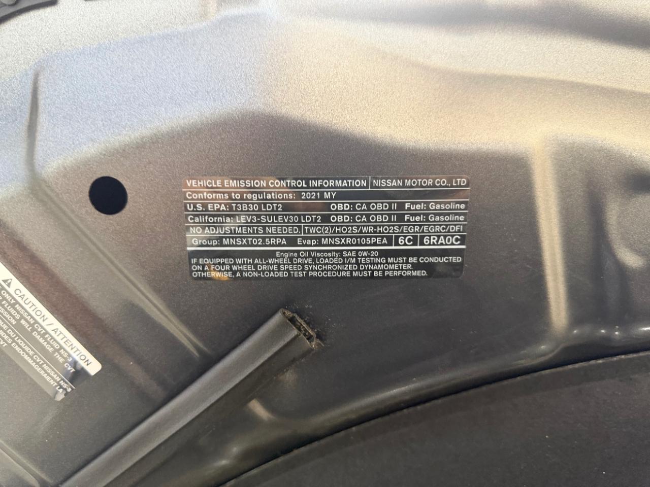 Nissan Rogue AWD SV 2021