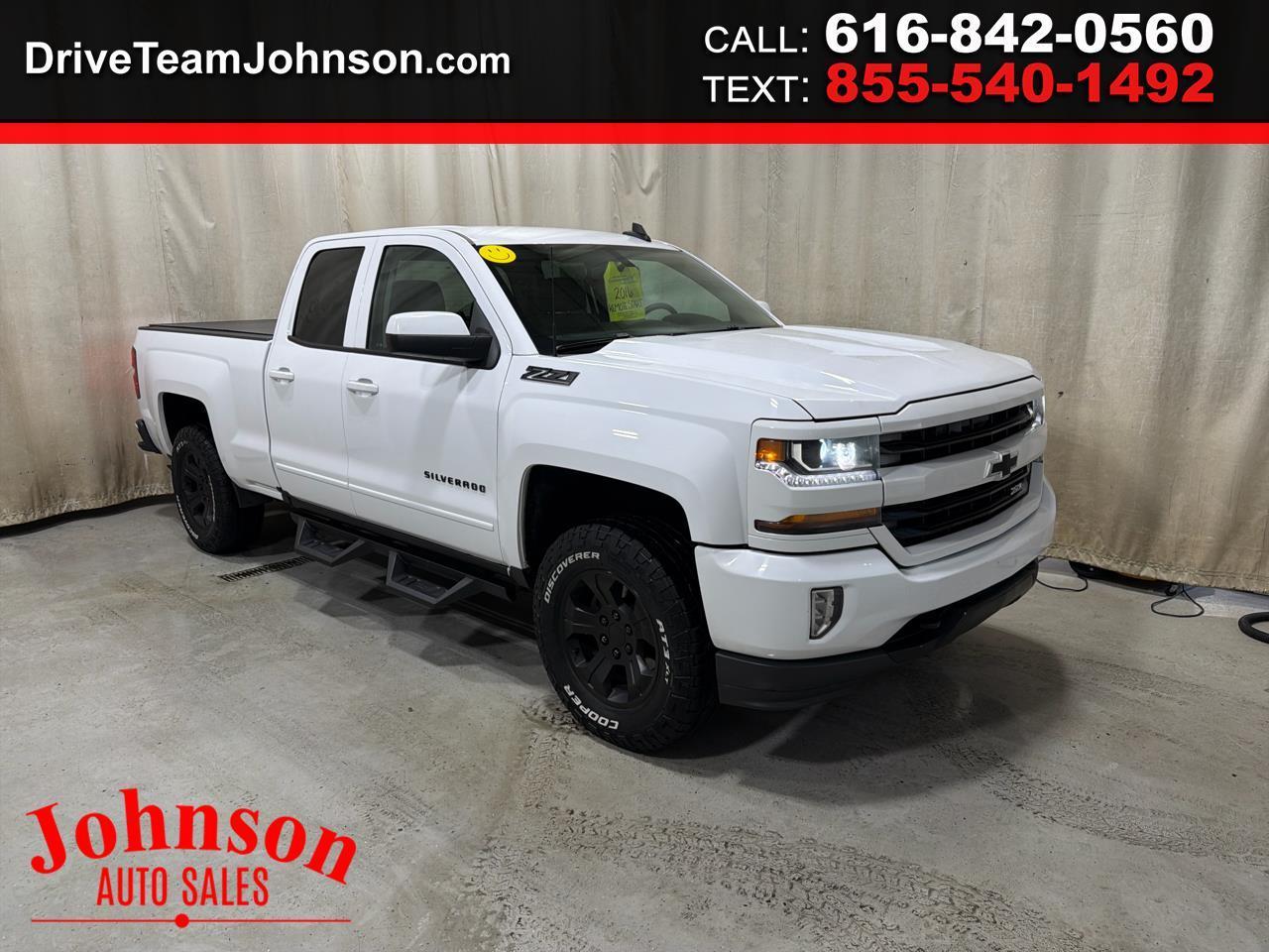 2016 Chevrolet Silverado 1500 4WD Double Cab 143.5" LT w/2LT