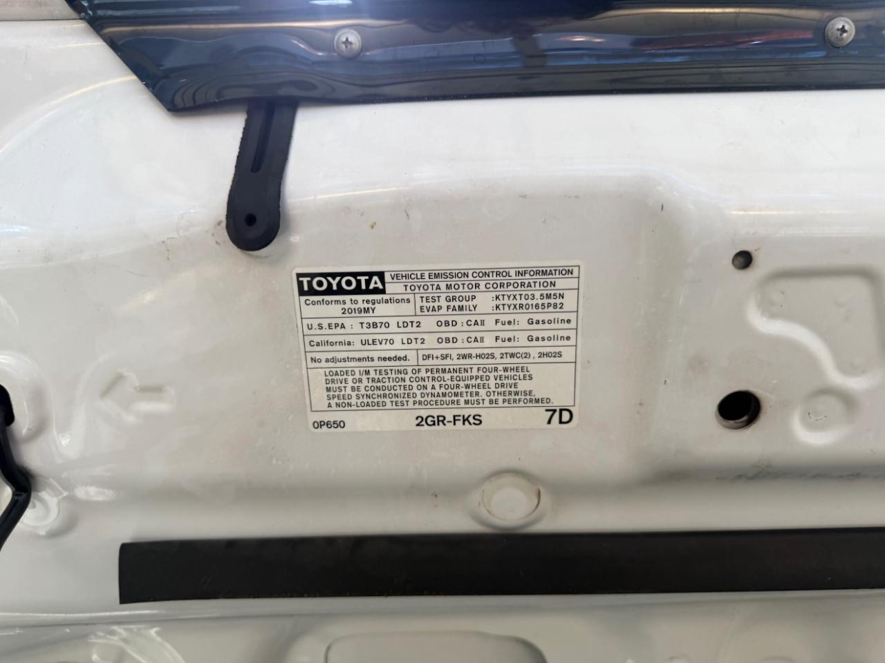 Toyota Tacoma 4WD TRD Sport Double Cab 5' Bed V6 AT (Natl) 2019