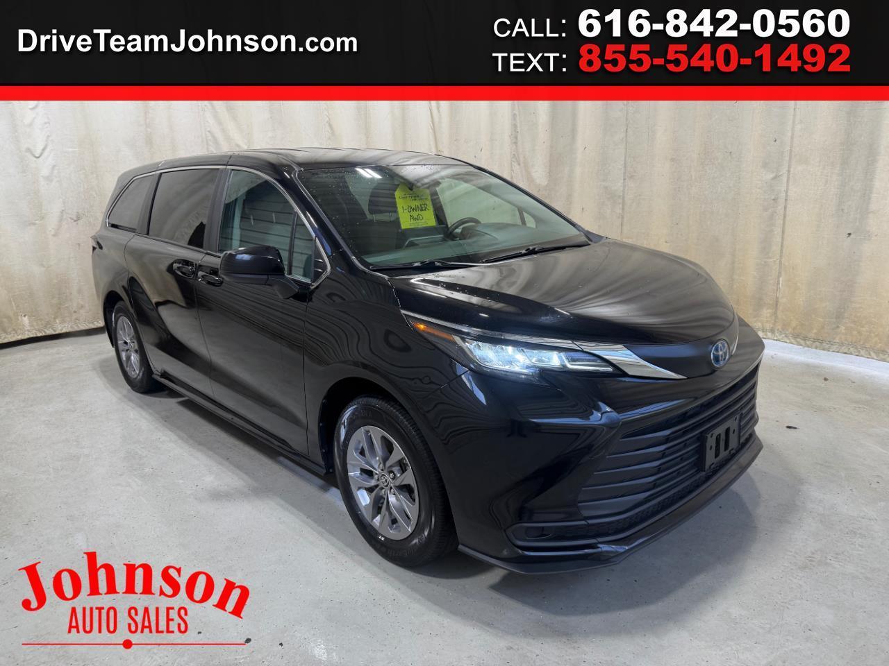 Toyota Sienna LE AWD 8-Passenger (Natl) 2023