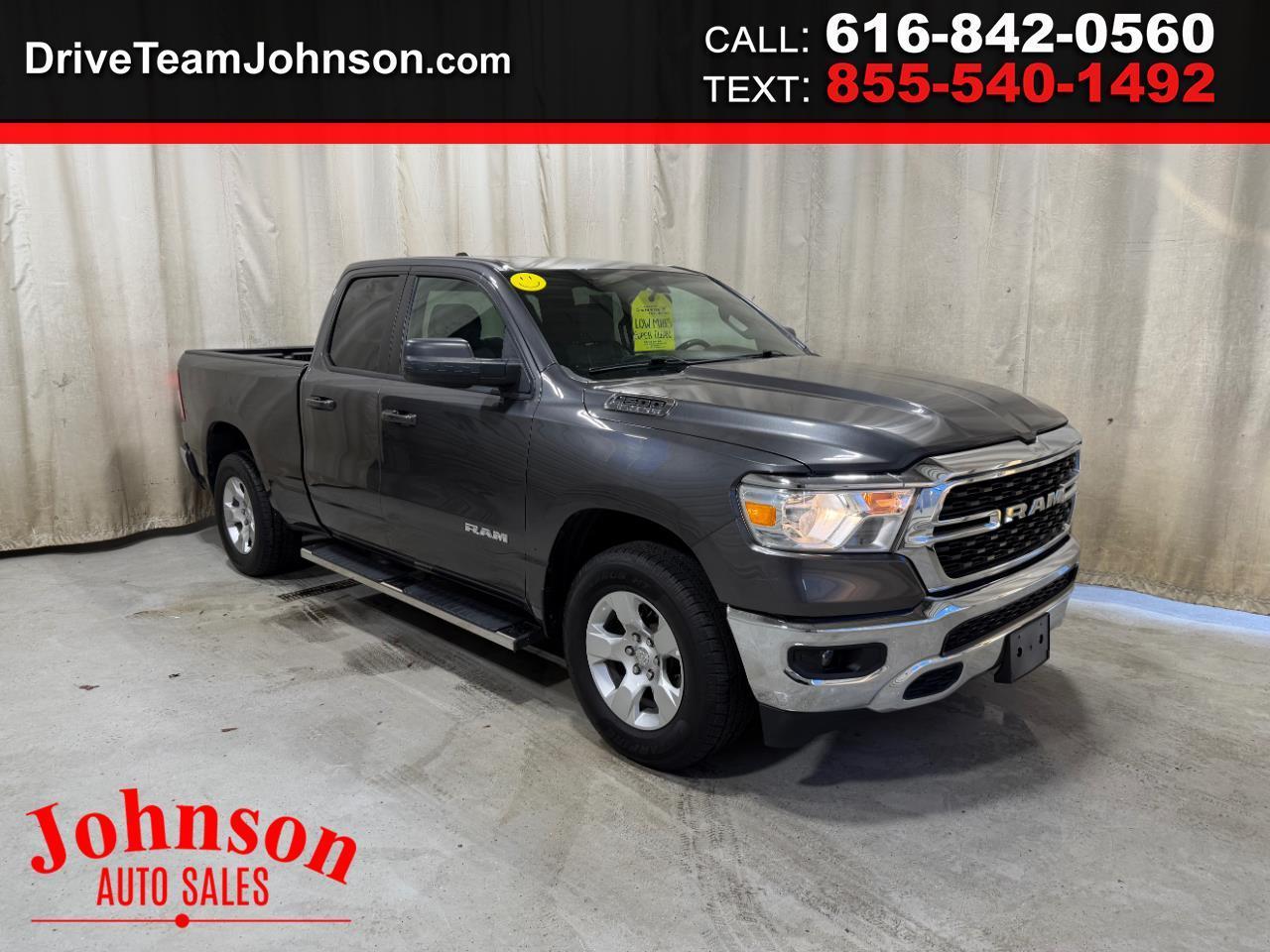 RAM 1500 Big Horn 4x4 Quad Cab 6'4" Box 2022