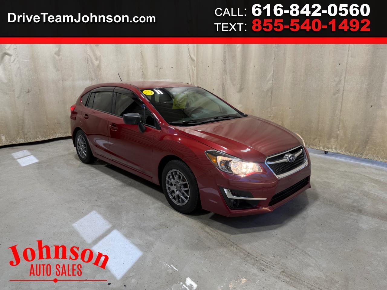 2016 Subaru Impreza Wagon 5dr CVT 2.0i
