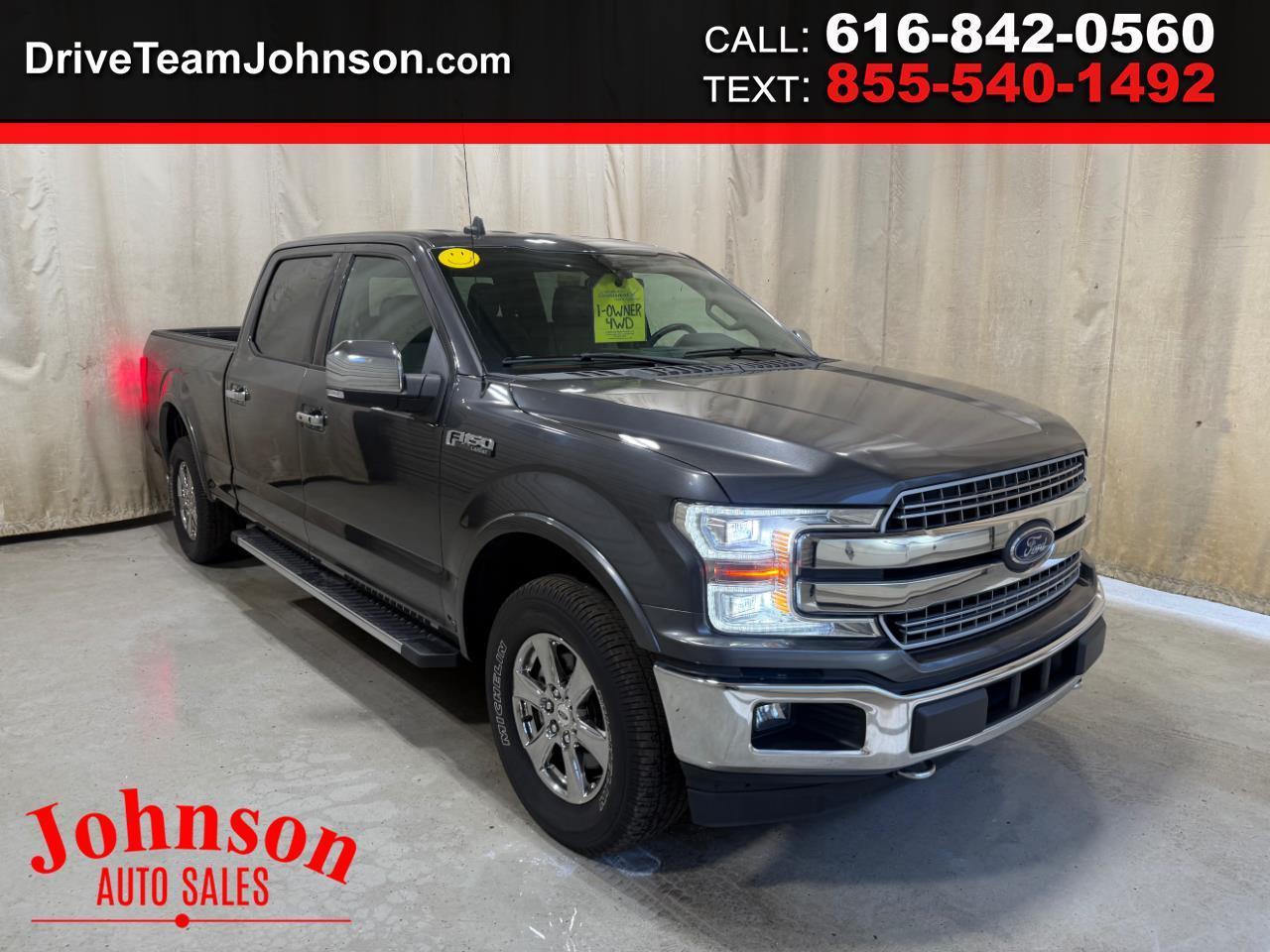 2020 Ford F-150 LARIAT 4WD SuperCrew 5.5' Box