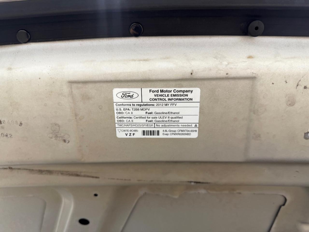 Ford Econoline Cargo Van E-150 Commercial 2012