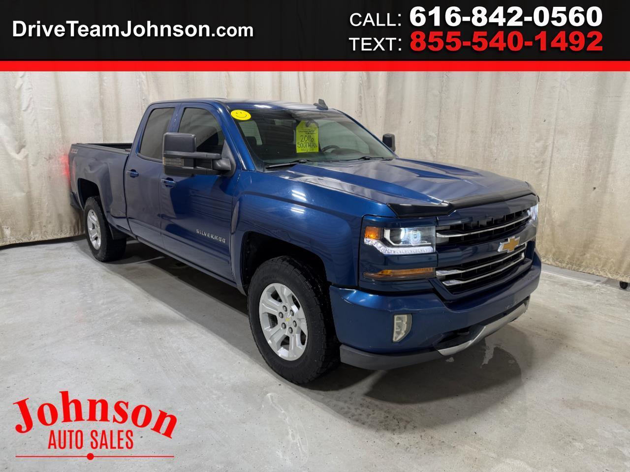 2016 Chevrolet Silverado 1500 4WD Double Cab 143.5" LT w/2LT