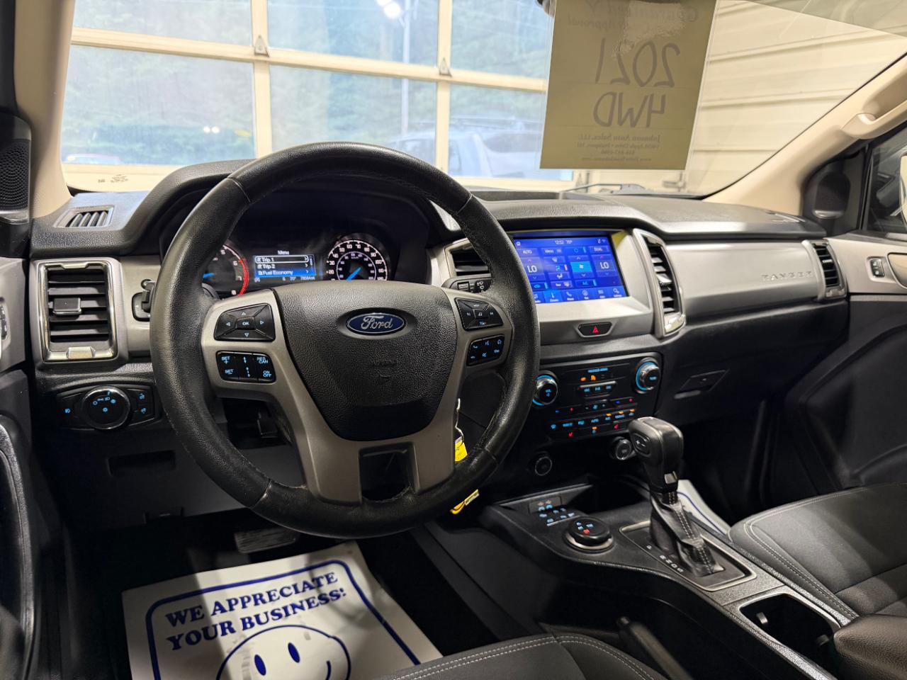 Ford Ranger XLT 4WD SuperCrew 5' Box 2021