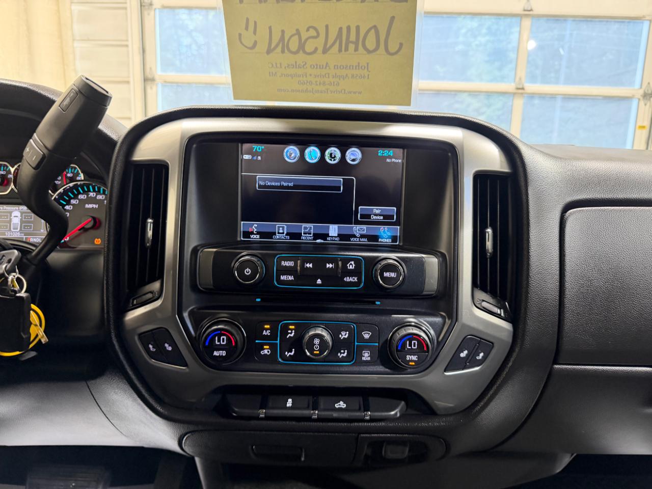 Chevrolet Silverado 1500 4WD Double Cab 143.5" LT w/1LT 2017