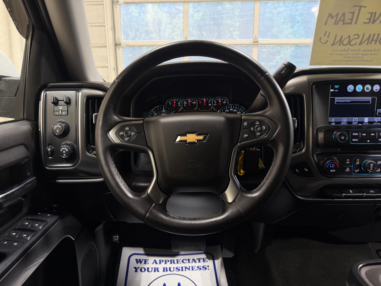 Chevrolet Silverado 1500 4WD Double Cab 143.5" LT w/1LT 2017