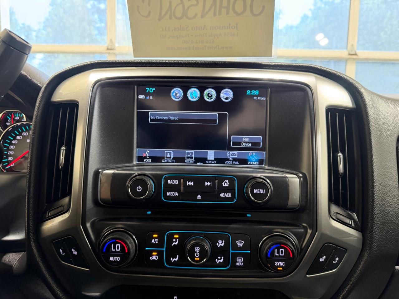 Chevrolet Silverado 1500 4WD Double Cab 143.5" LT w/1LT 2017