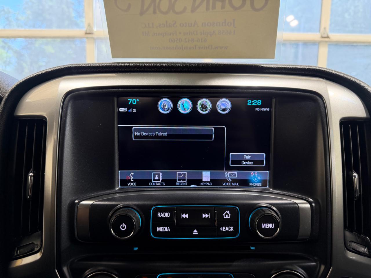 Chevrolet Silverado 1500 4WD Double Cab 143.5" LT w/1LT 2017