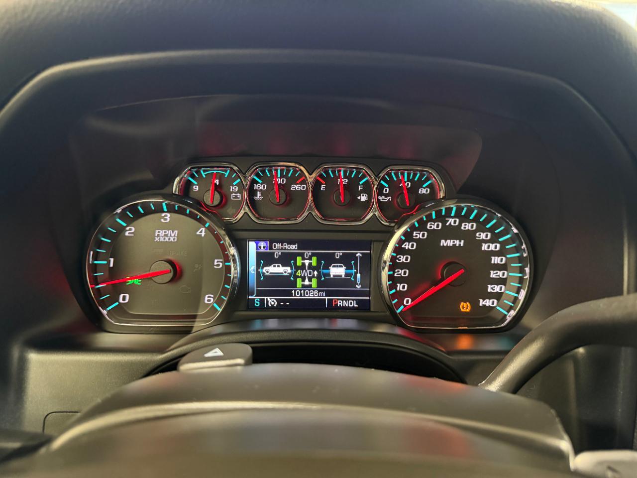 Chevrolet Silverado 1500 4WD Double Cab 143.5" LT w/1LT 2017