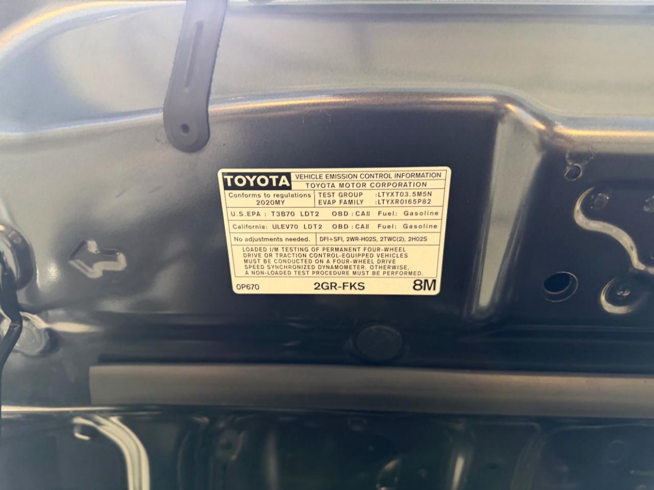 Toyota Tacoma 4WD SR5 Double Cab 5' Bed V6 AT (Natl) 2020