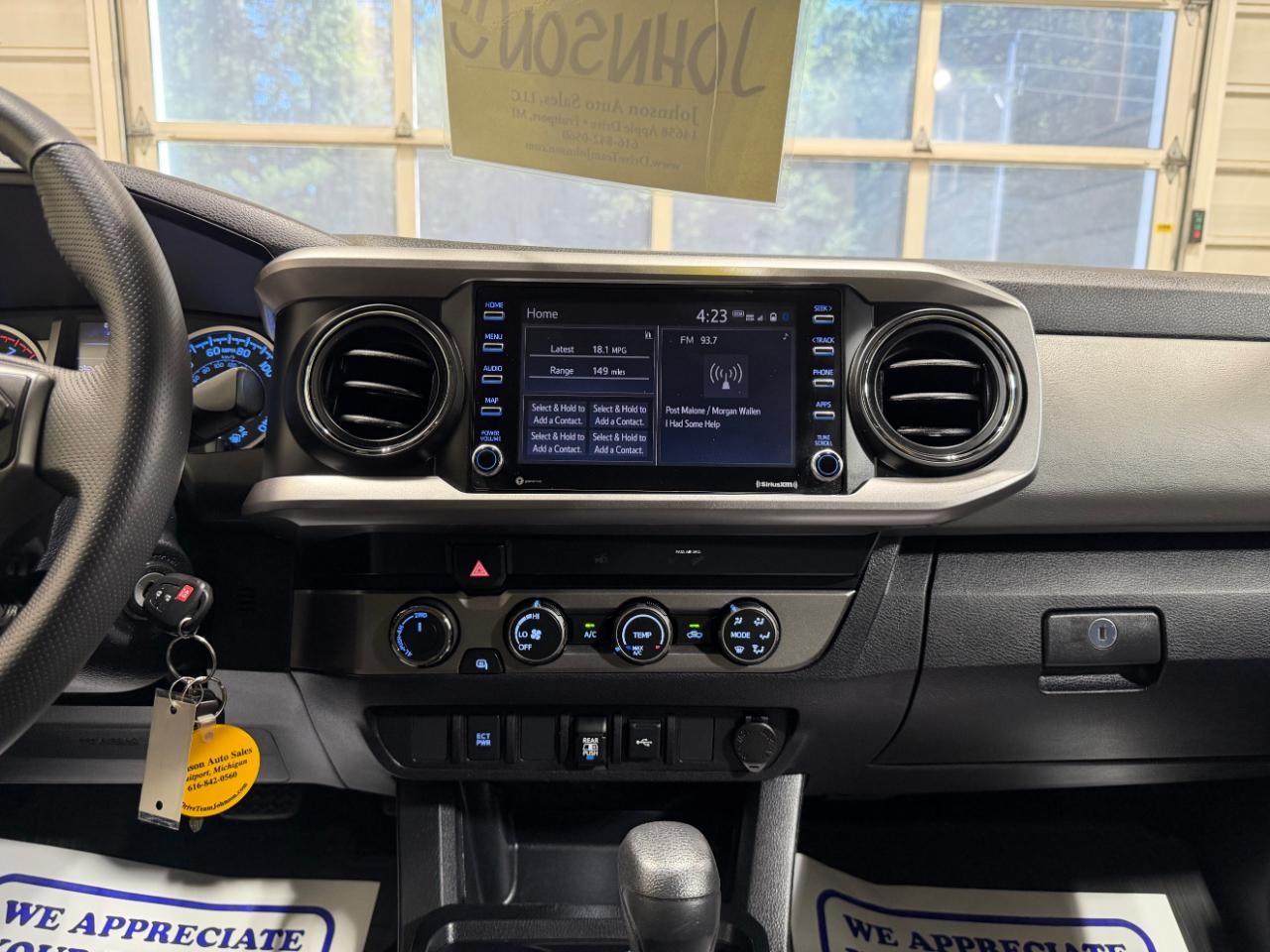 Toyota Tacoma 4WD SR5 Double Cab 5' Bed V6 AT (Natl) 2020