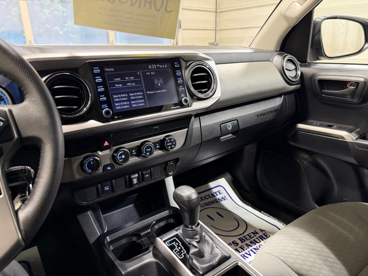 Toyota Tacoma 4WD SR5 Double Cab 5' Bed V6 AT (Natl) 2020