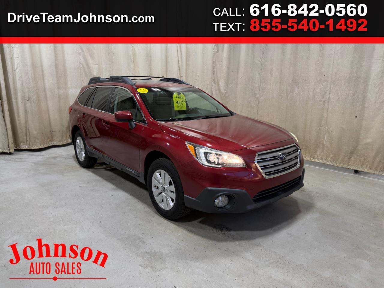 2015 Subaru Outback 4dr Wgn 2.5i Premium PZEV