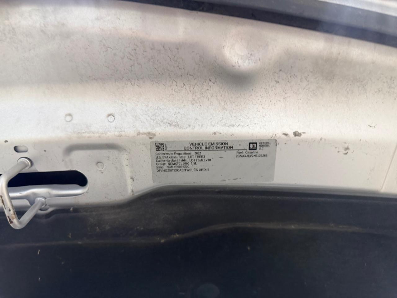 Chevrolet Equinox FWD 4dr LT w/2FL 2022