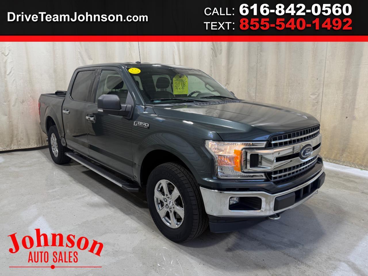 2018 Ford F-150 XLT 4WD SuperCrew 5.5' Box