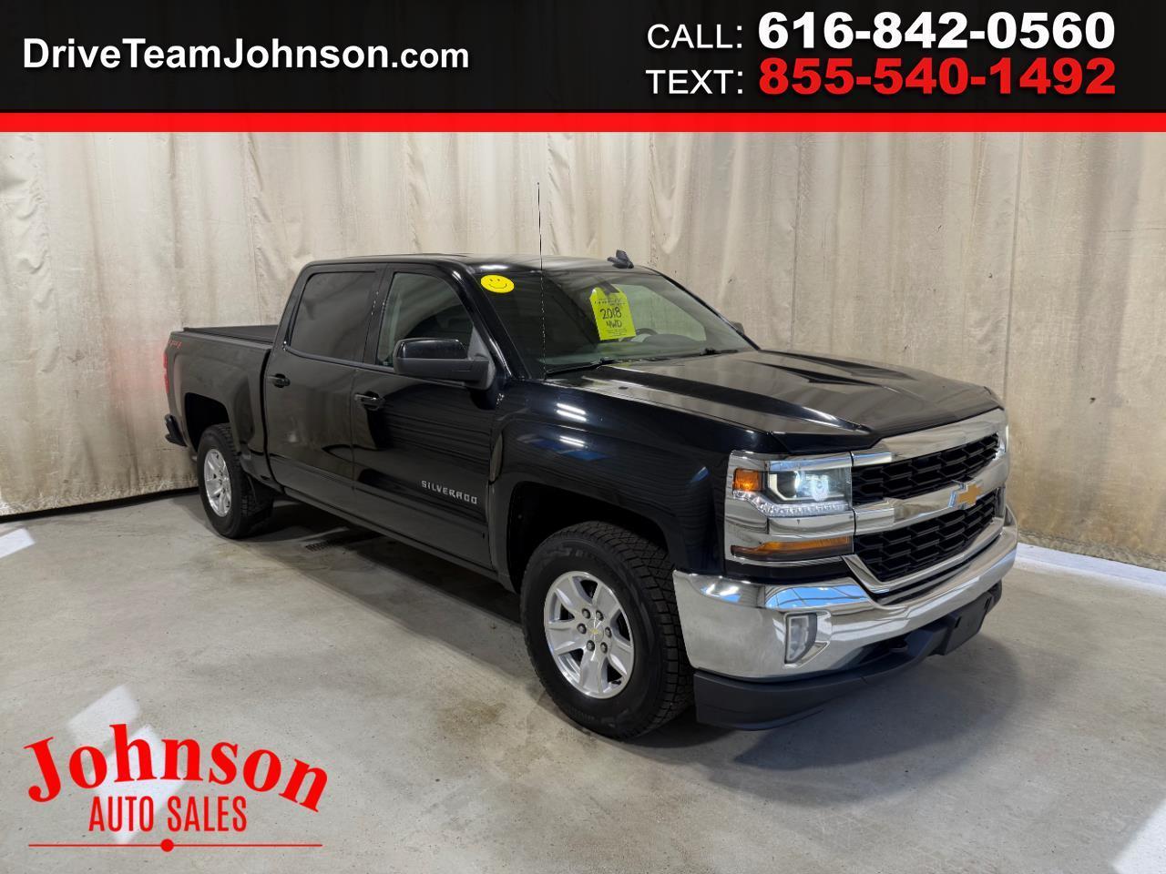 2018 Chevrolet Silverado 1500 4WD Crew Cab 143.5" LT w/1LT