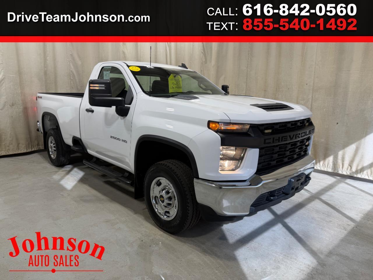 2022 Chevrolet Silverado 2500HD 4WD Reg Cab 142" Work Truck