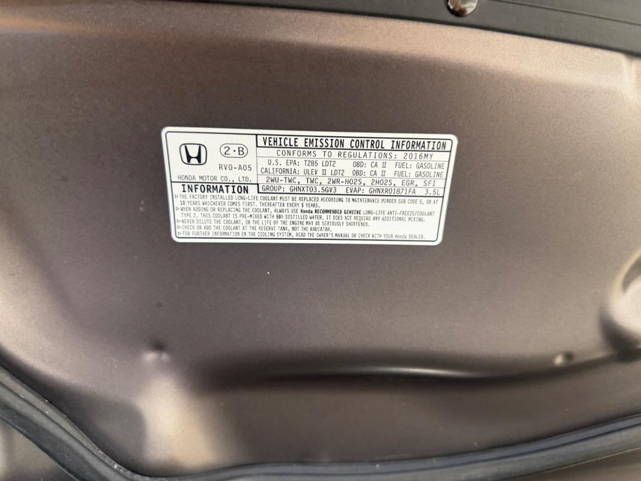 Honda Odyssey 5dr SE 2016