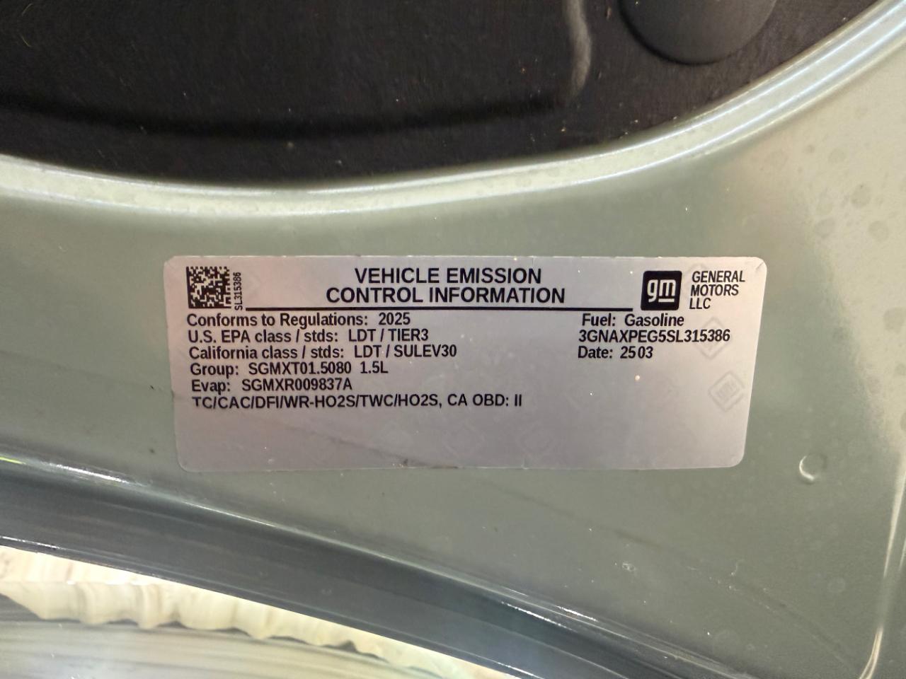Chevrolet Equinox AWD 4dr LT w/2LT 2025