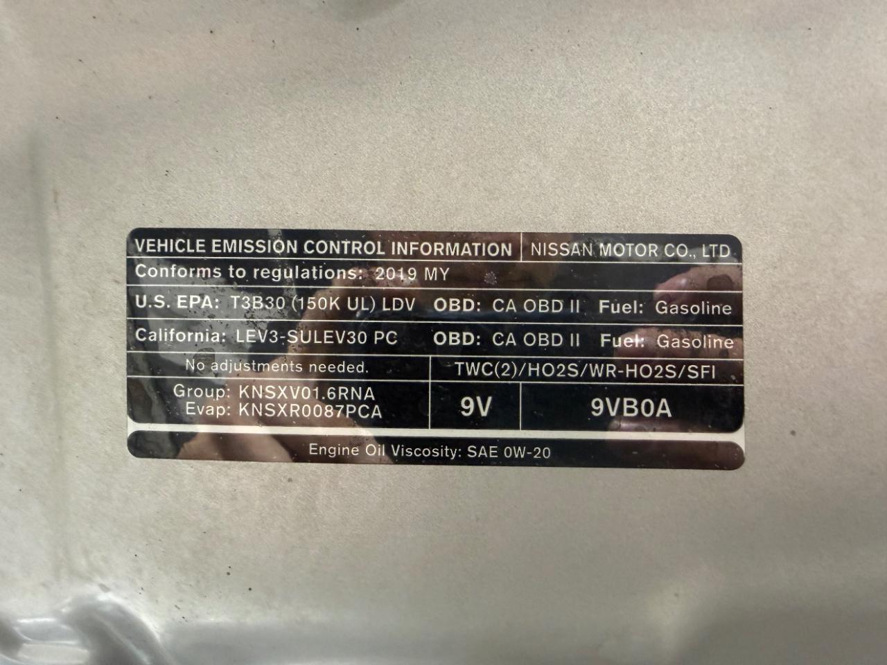 Nissan Kicks S FWD 2019