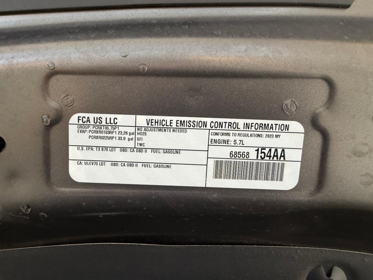 RAM 1500 Big Horn 4x4 Crew Cab 5'7" Box 2023