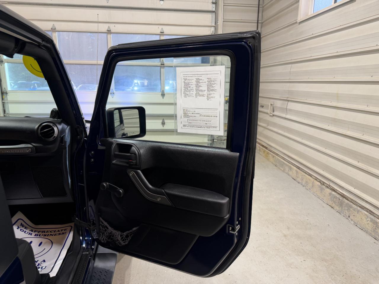 Jeep Wrangler 4WD 2dr Sport 2013